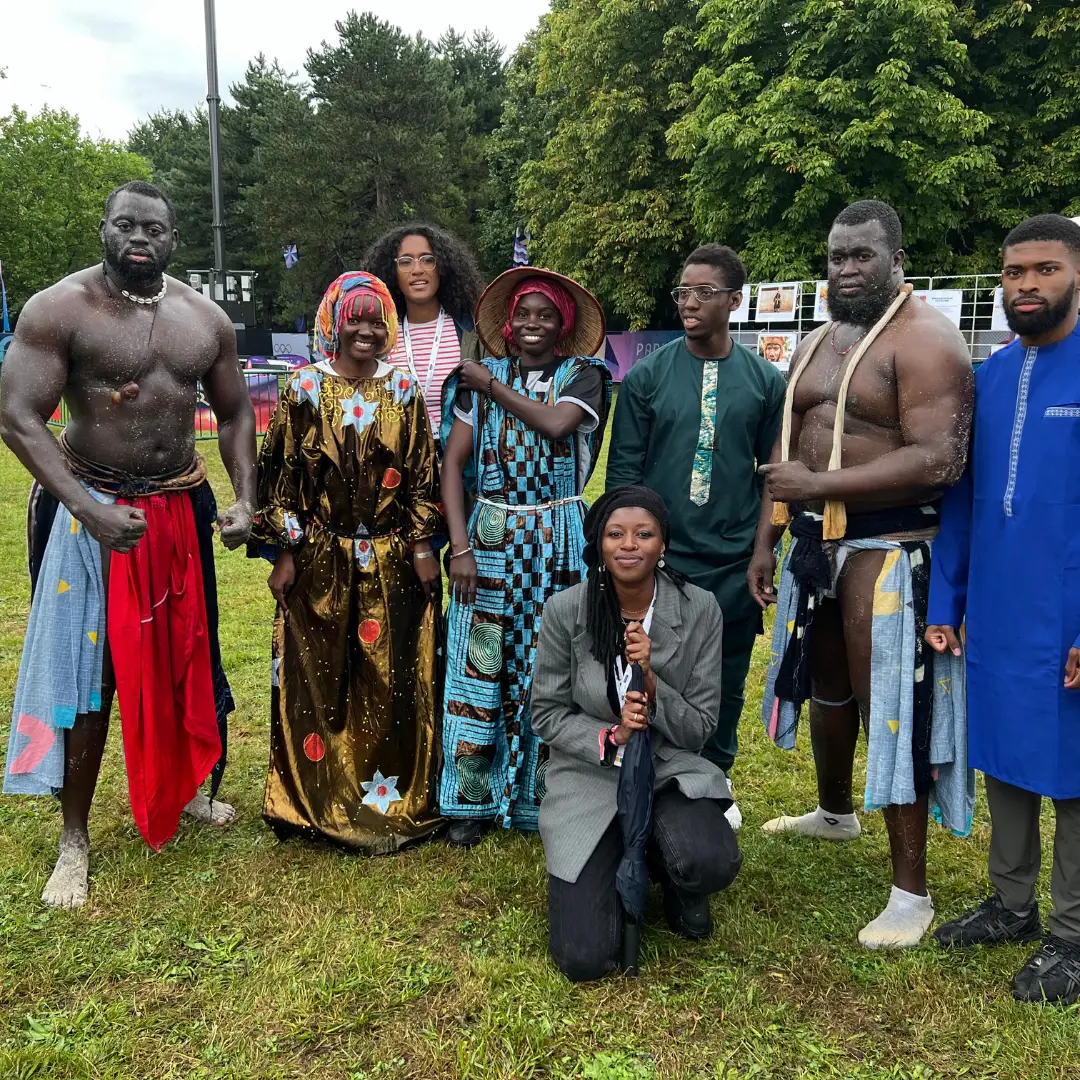 Maimouna et Diama lors de leur mission de Service Civique avec Mediaquart’