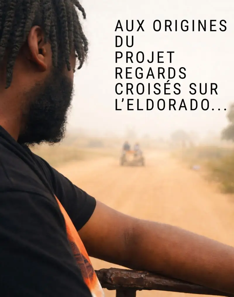 Sur la route de l’Eldorado : un voyageur face au paysage du projet Regards croisés