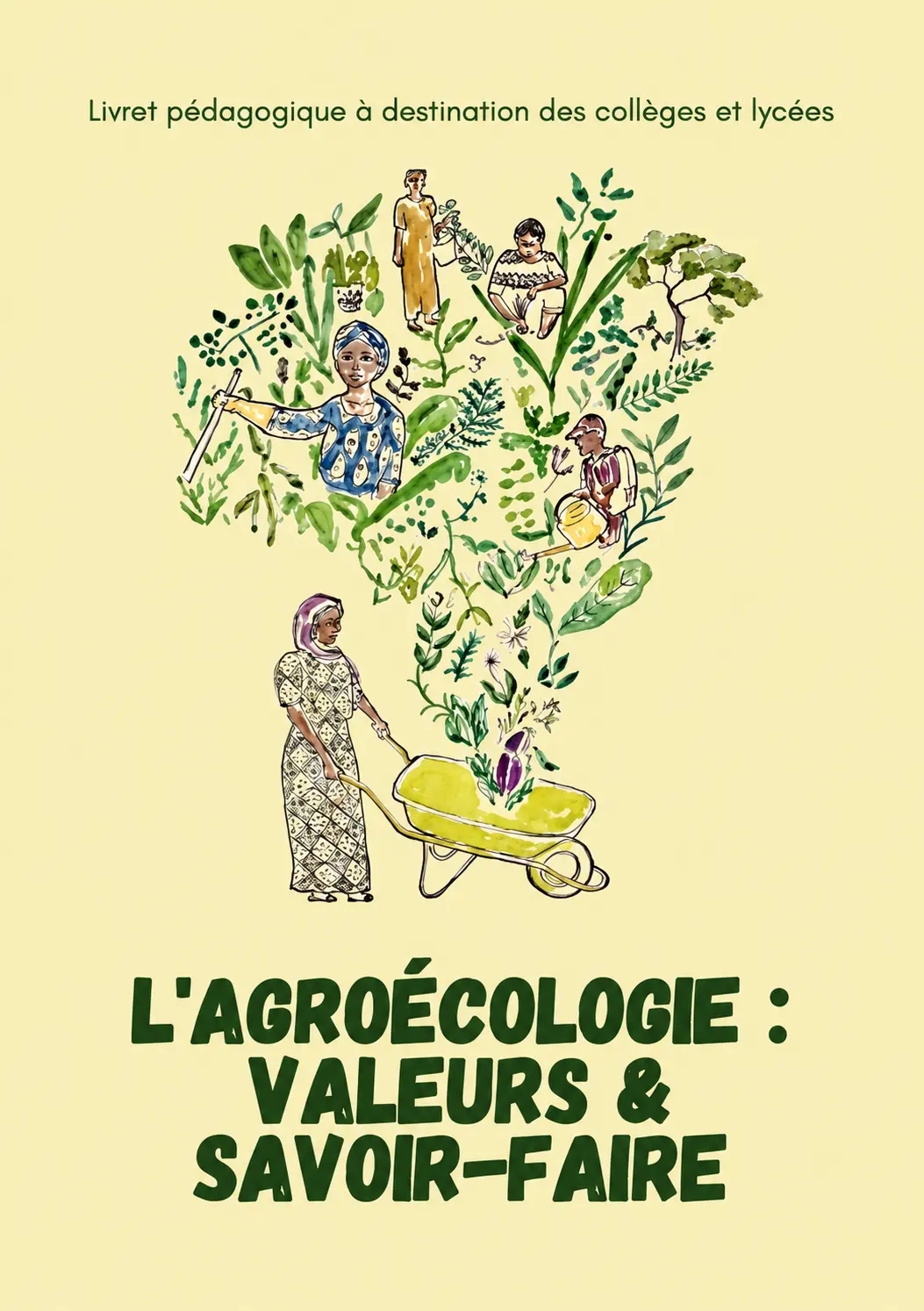 Couverture du support : L’agroécologie : valeurs & savoir-faire